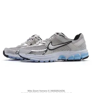 Nike Zoom Vomero 5 Gris claro Blanco Azul Zapatos de correr