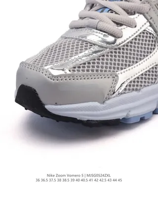Nike Zoom Vomero 5 Light Gray White Blue Running Shoes 7