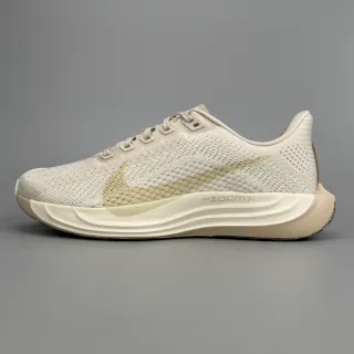 Nike ZoomX Beige Gold Knit Upper Midsole Chaussures de Running