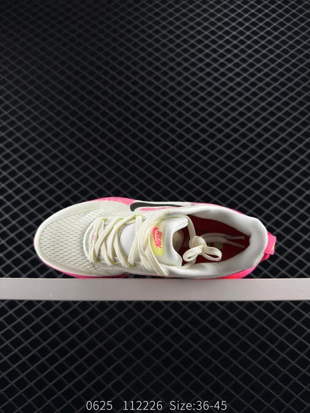 Nike ZoomX Beige Pink Engineered Knit Upper Gradient Midsole Running Shoes 4