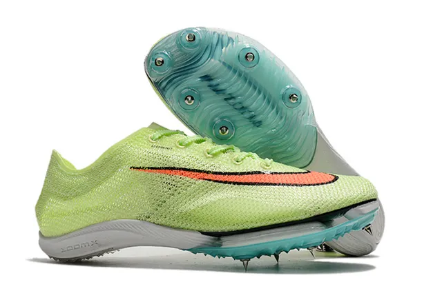 Nike ZoomX Dragonfly Black Neon Green Track Spike tênis de corrida 3