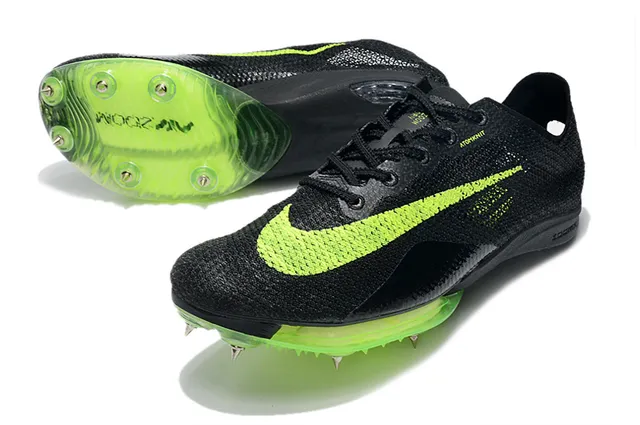 Nike ZoomX Dragonfly Black Neon Green Track Spike tênis de corrida 17