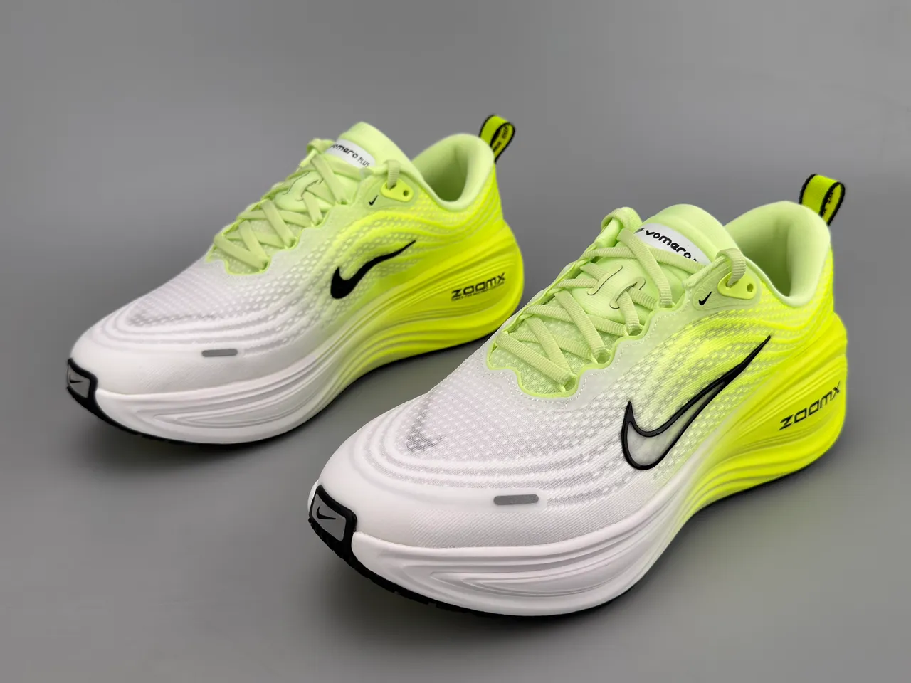 Nike ZoomX Invincible Run Neon Yellow White tênis de corrida 9