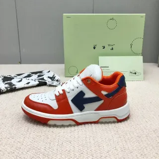 Off-White Arrow White Orange Navy Lifestyle Sneakers