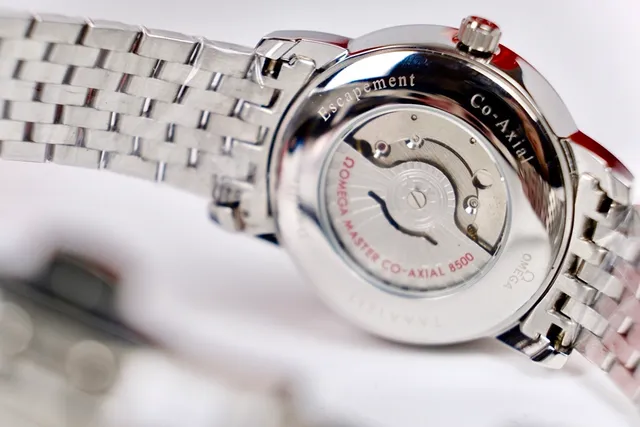 Omega De Ville Co-Axial Chronometer Silver Dial Mechanical Watch 5