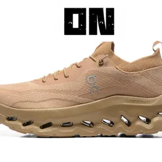 On Cloudmonster Beige أحذية جري