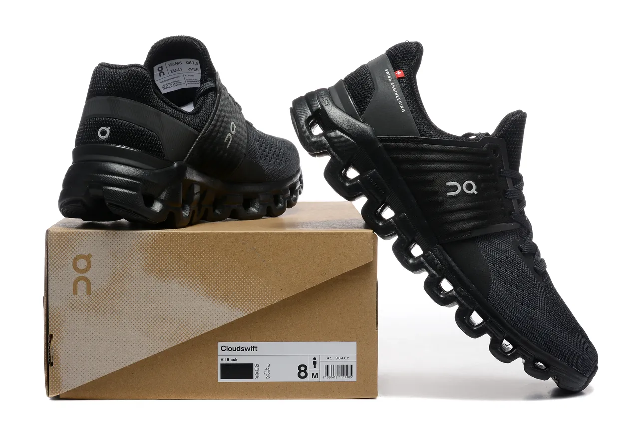 On Cloudmonster Zapatillas negras para correr 6
