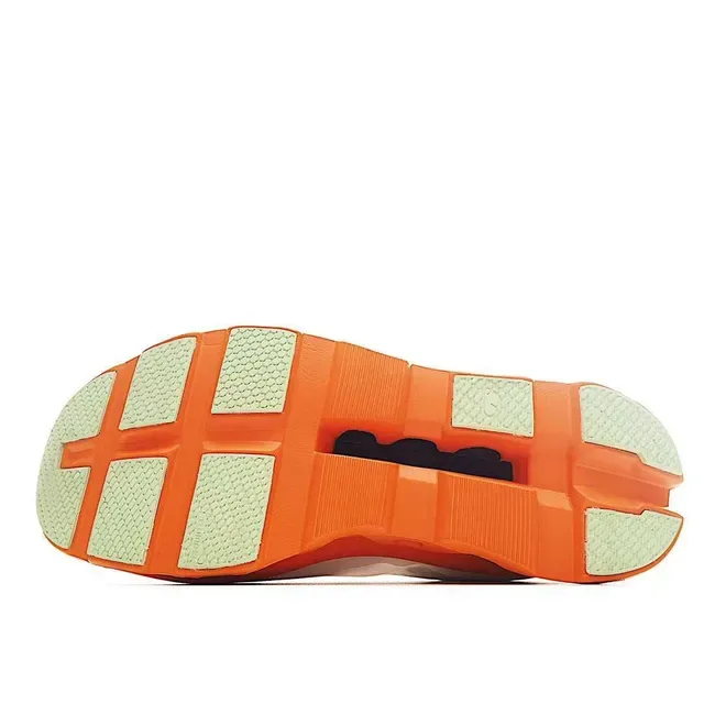 On Cloudmonster Orange and Cream حذاء رياضي أسلوب حياة 5