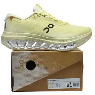 On Cloudsurfer 3 Amarillo pálido Zapatos de correr