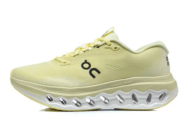On Cloudsurfer 3 Pale Yellow Running Shoes 4