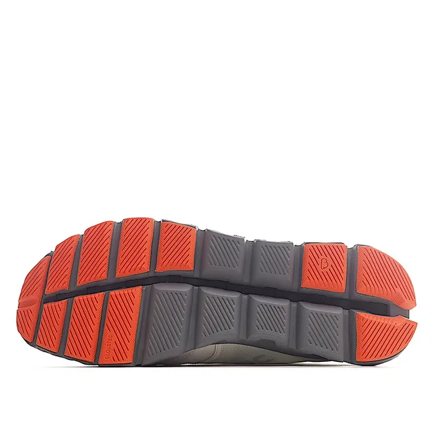 On White Gray Engineered Mesh Upper Open-Cell CloudTec Pod Sole Lifestyle Sneakers 8