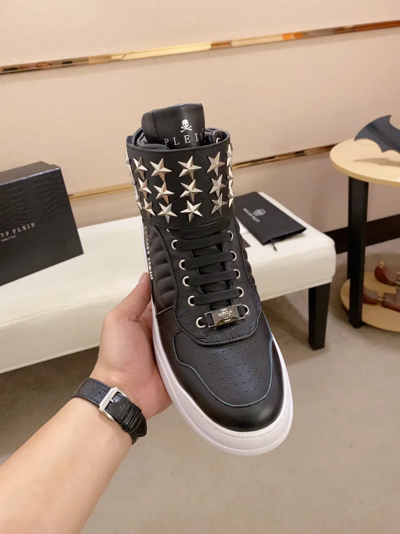 Philipp Plein Sneakers Lifestyle Hautes Étoilées 9