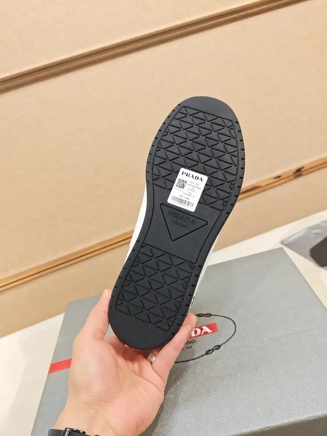 Prada Black and White Lifestyle Sneakers 2