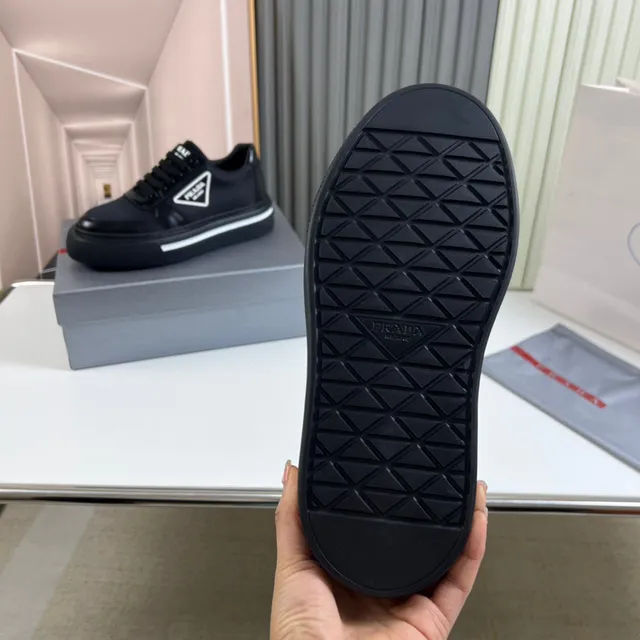 Prada Cloudbust Black Platform Lifestyle Sneakers 2