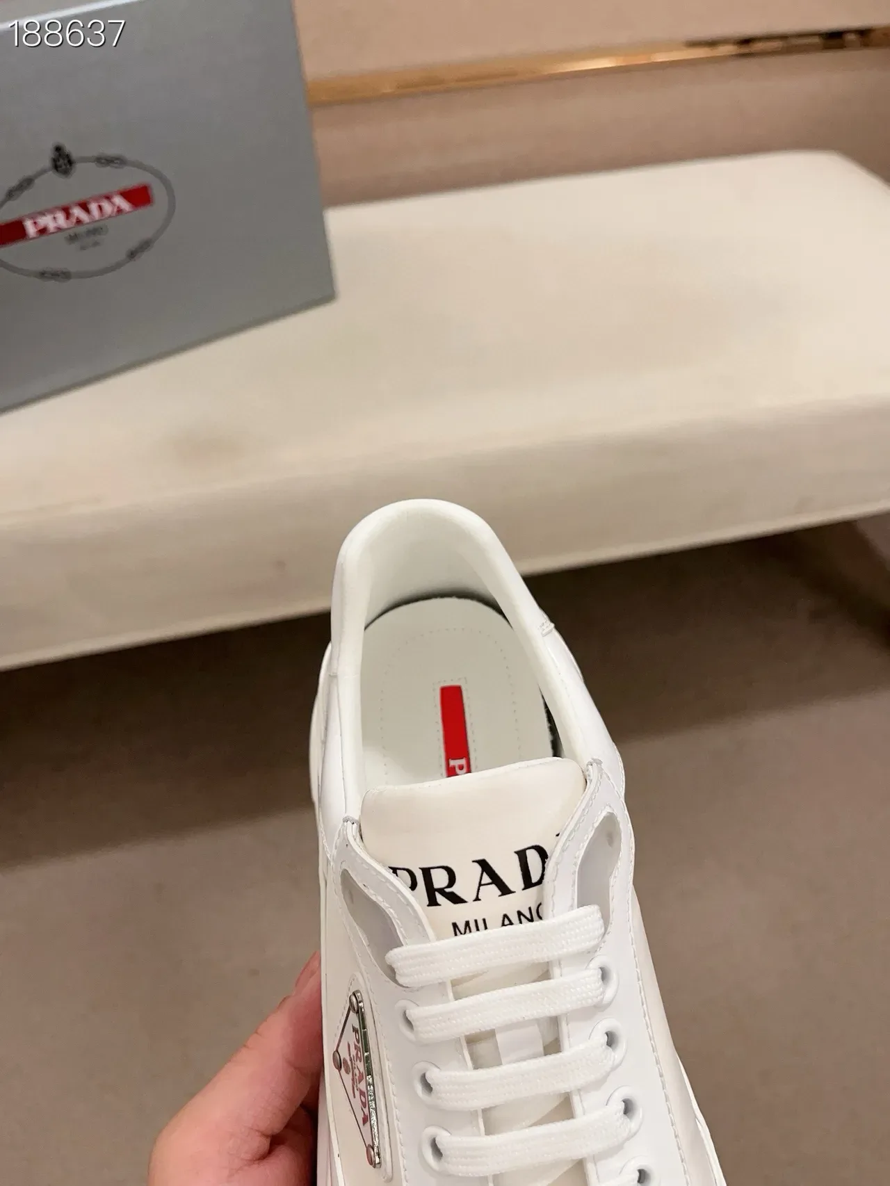 Prada Cloudbust White Lifestyle Sneakers 6