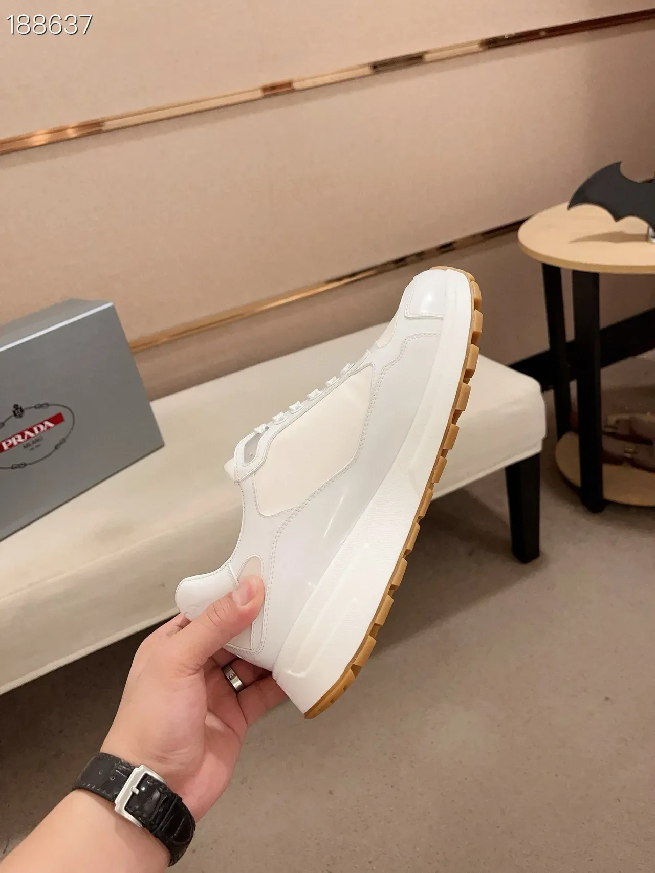 Prada Cloudbust White Lifestyle Sneakers 8