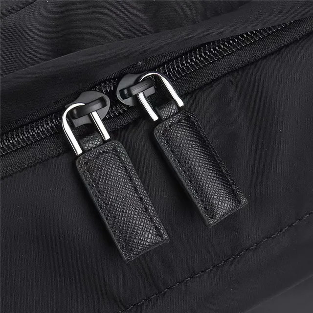 Prada Re-Edition Black Structured Nylon Casual Backpack 5