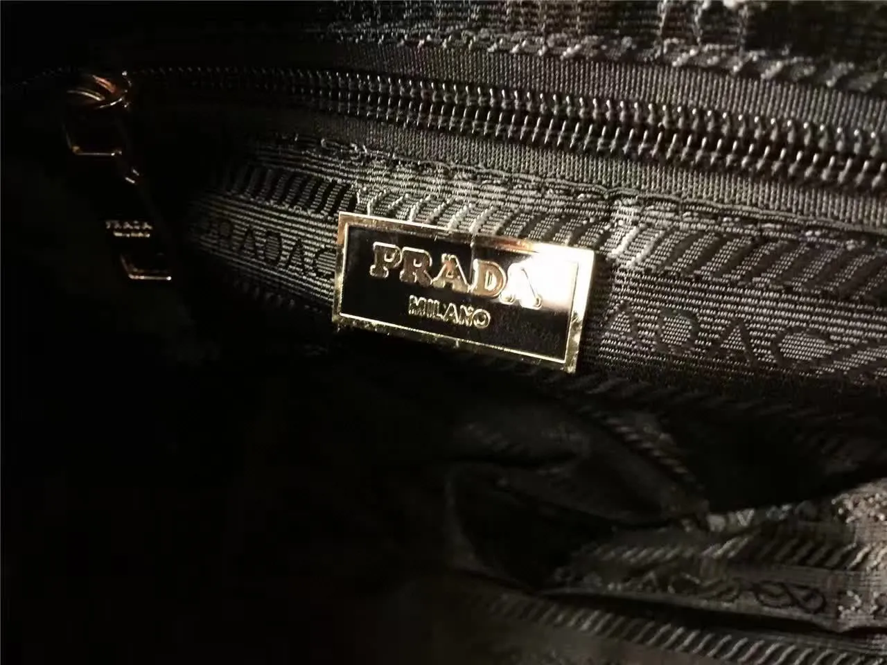 Prada Teddy Bear Black Nylon Tote Bag 2