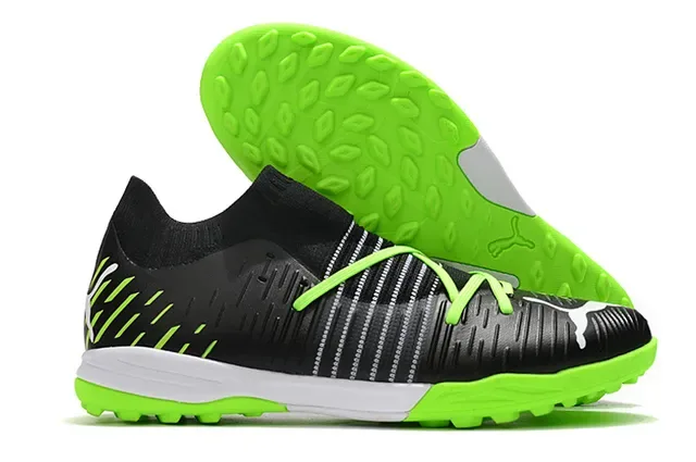 Puma Future Z bleu rose col de chaussette tricotée superpositions synthétiques texturées sneakers 5