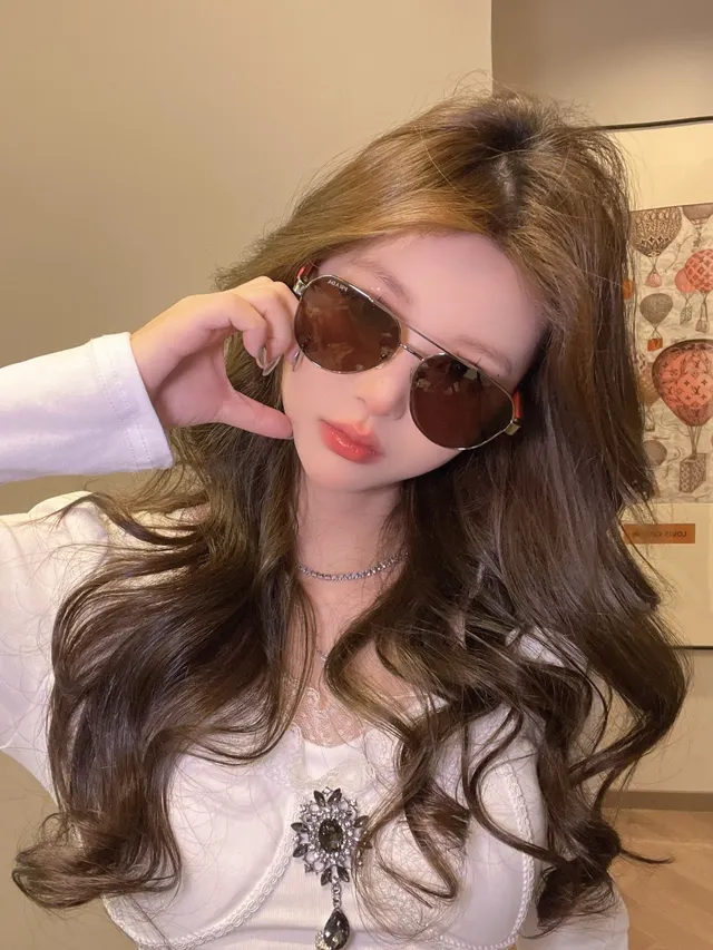 Ray-Ban Aviator Gradient Brown Sunglasses 4