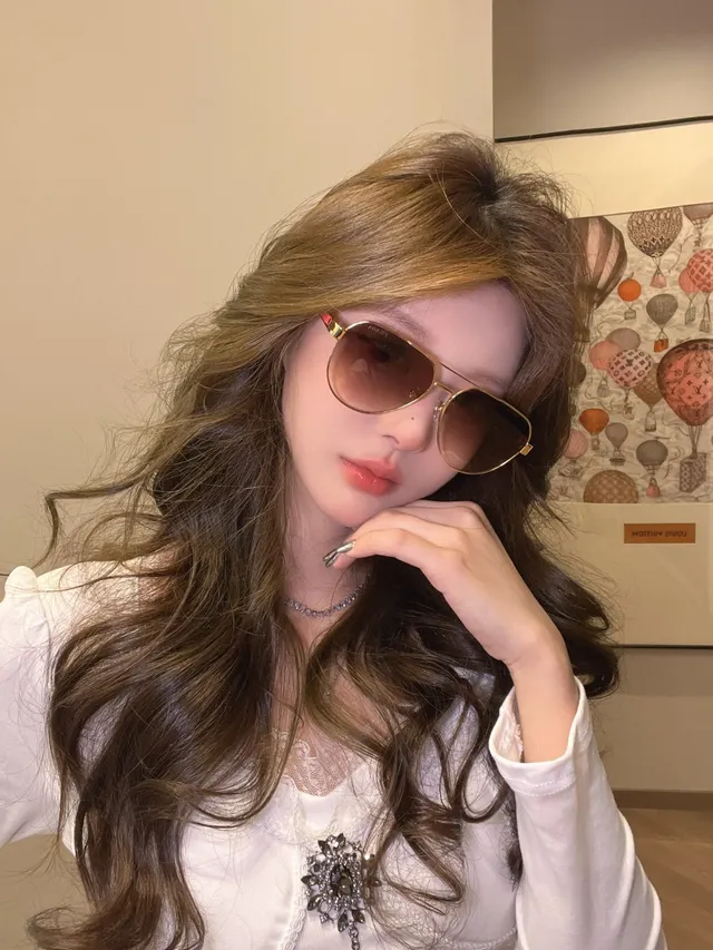 Ray-Ban Aviator Gradient Brown Sunglasses 8