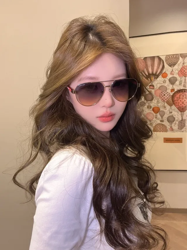 Ray-Ban Aviator Gradient Brown Sunglasses 9