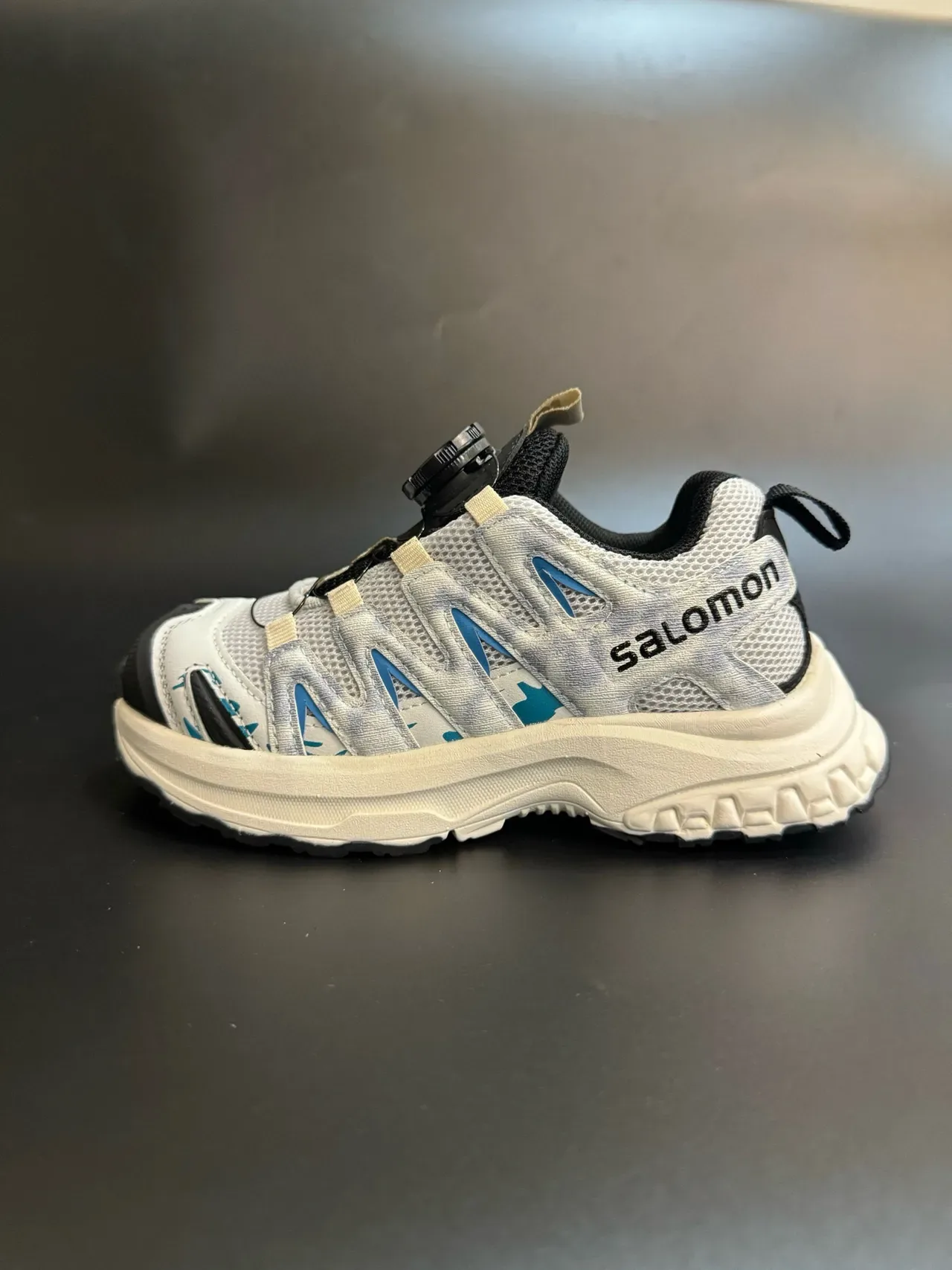 Salomon ACS Pro Gris Noir Blanc Chaussures lifestyle 3