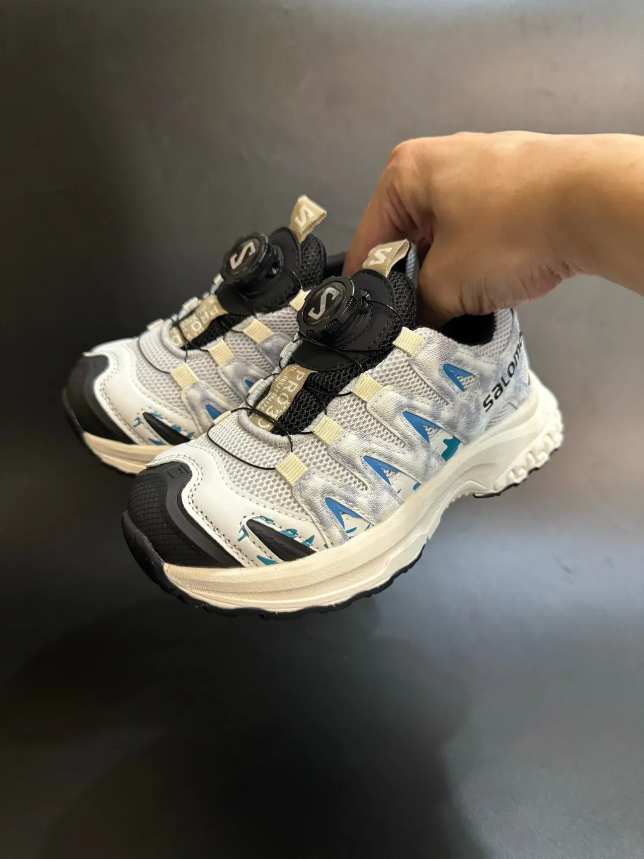 Salomon ACS Pro Gris Noir Blanc Chaussures lifestyle 8