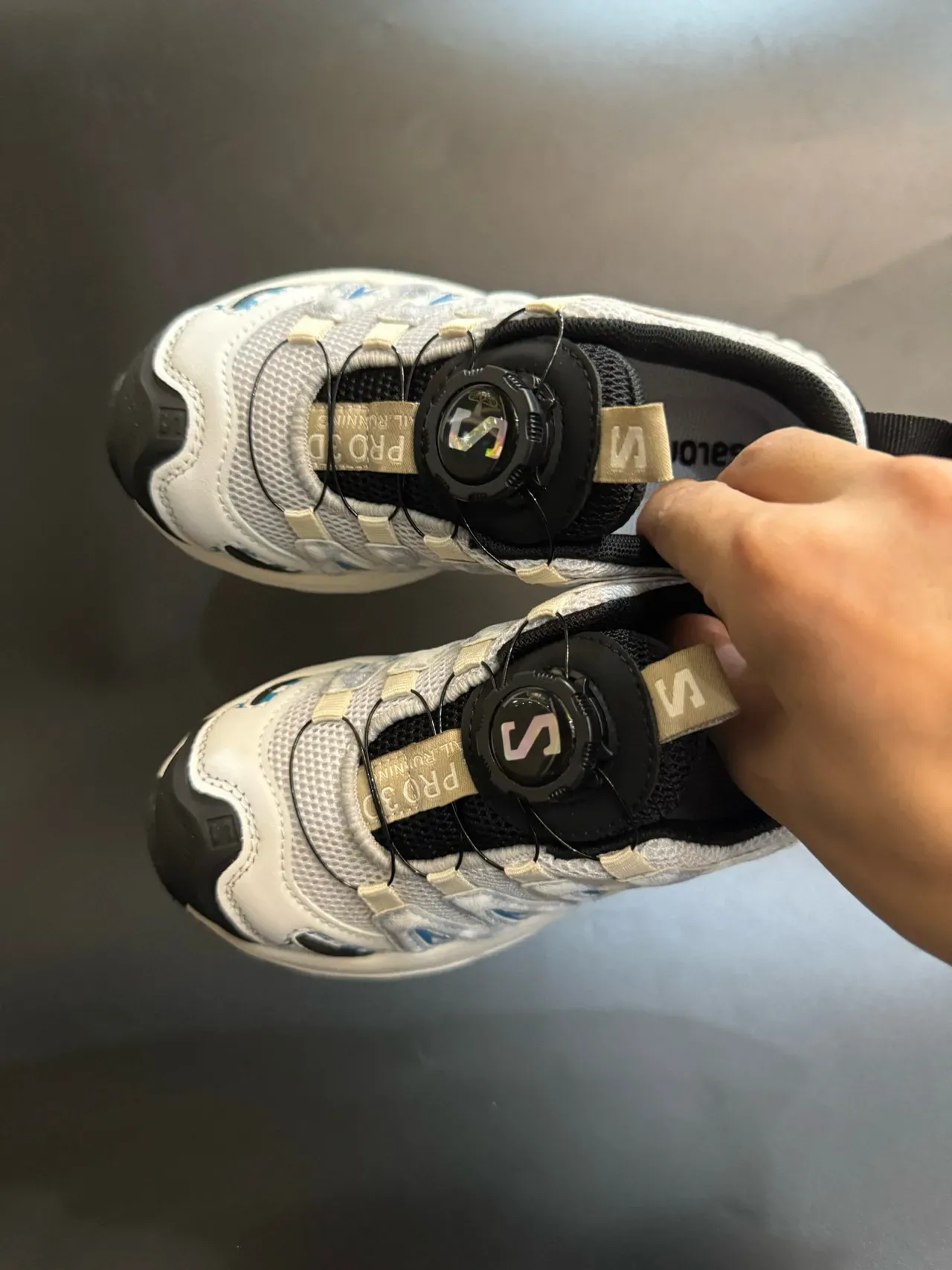 Salomon ACS Pro Gris Noir Blanc Chaussures lifestyle 9