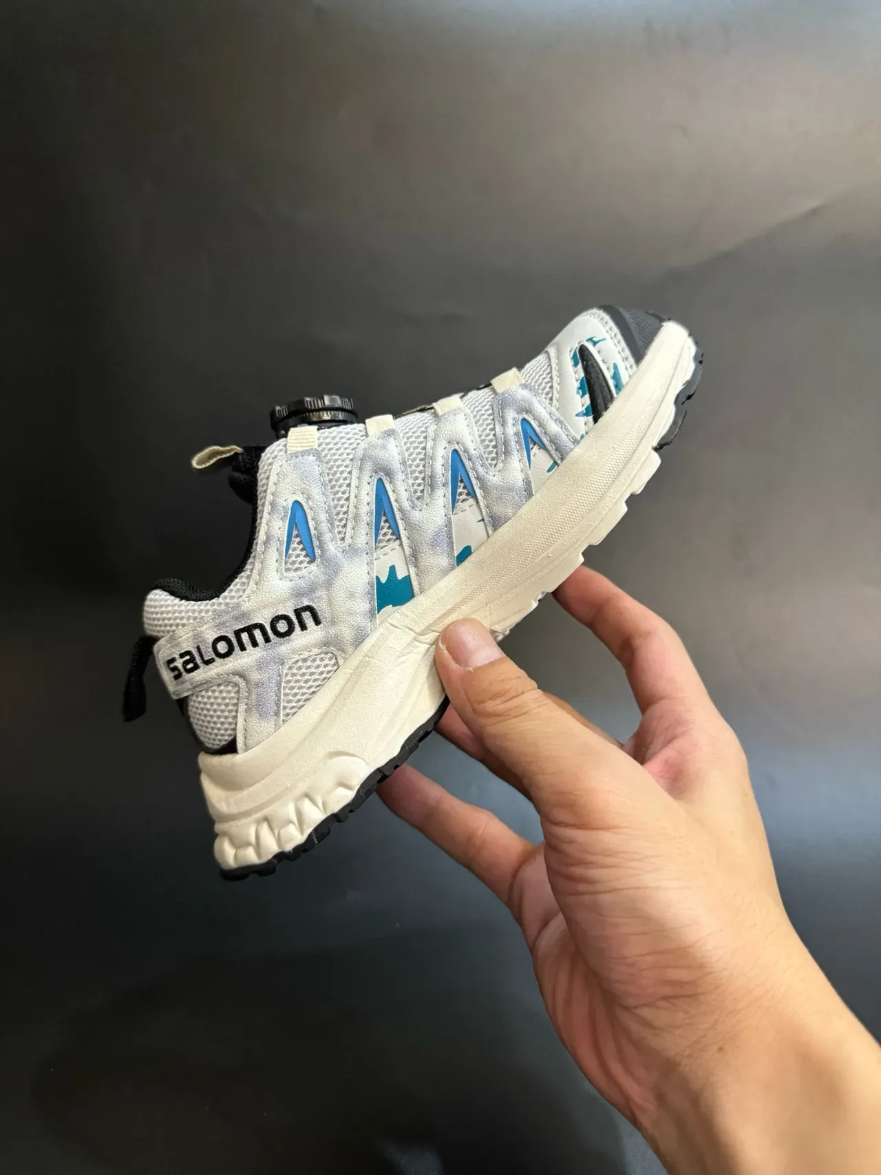 Salomon ACS Pro Gris Noir Blanc Chaussures lifestyle 11