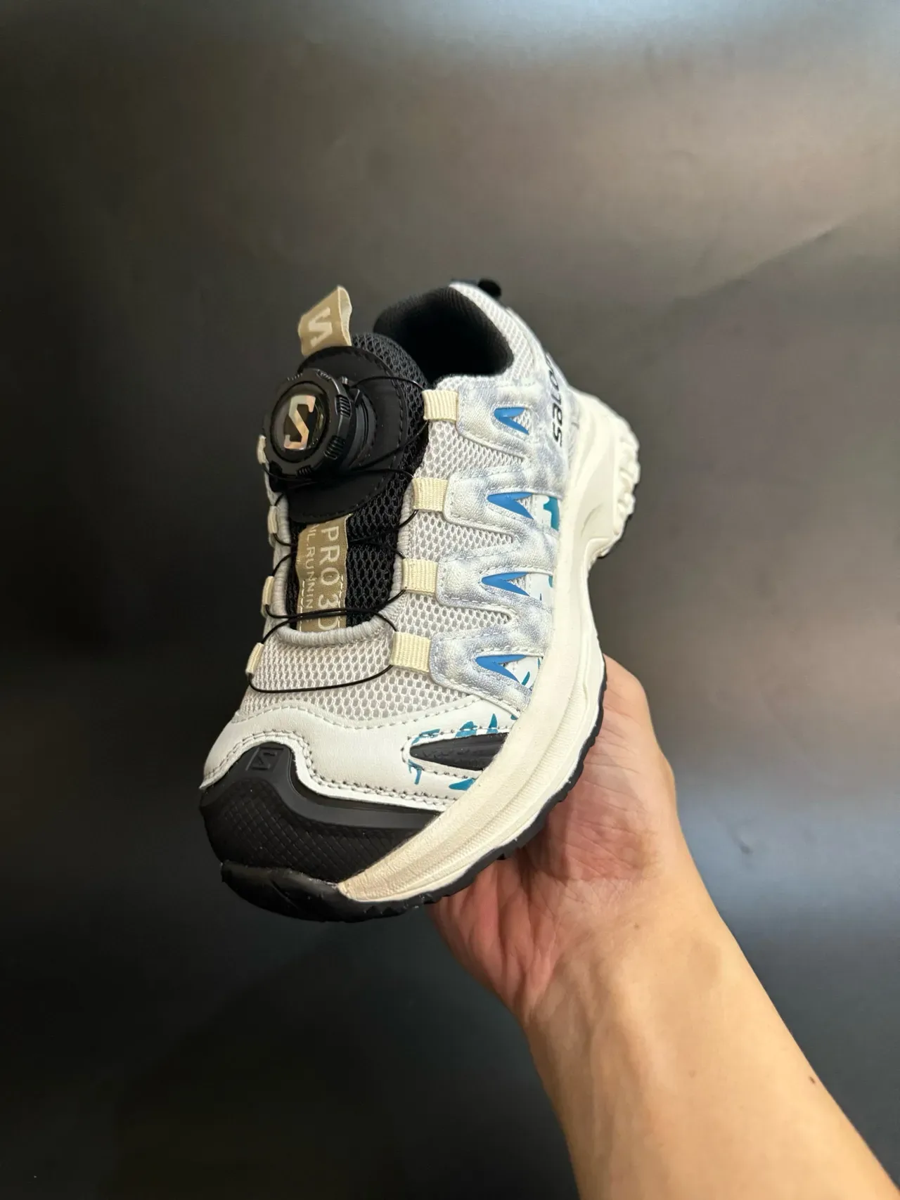 Salomon ACS Pro Gris Noir Blanc Chaussures lifestyle 12