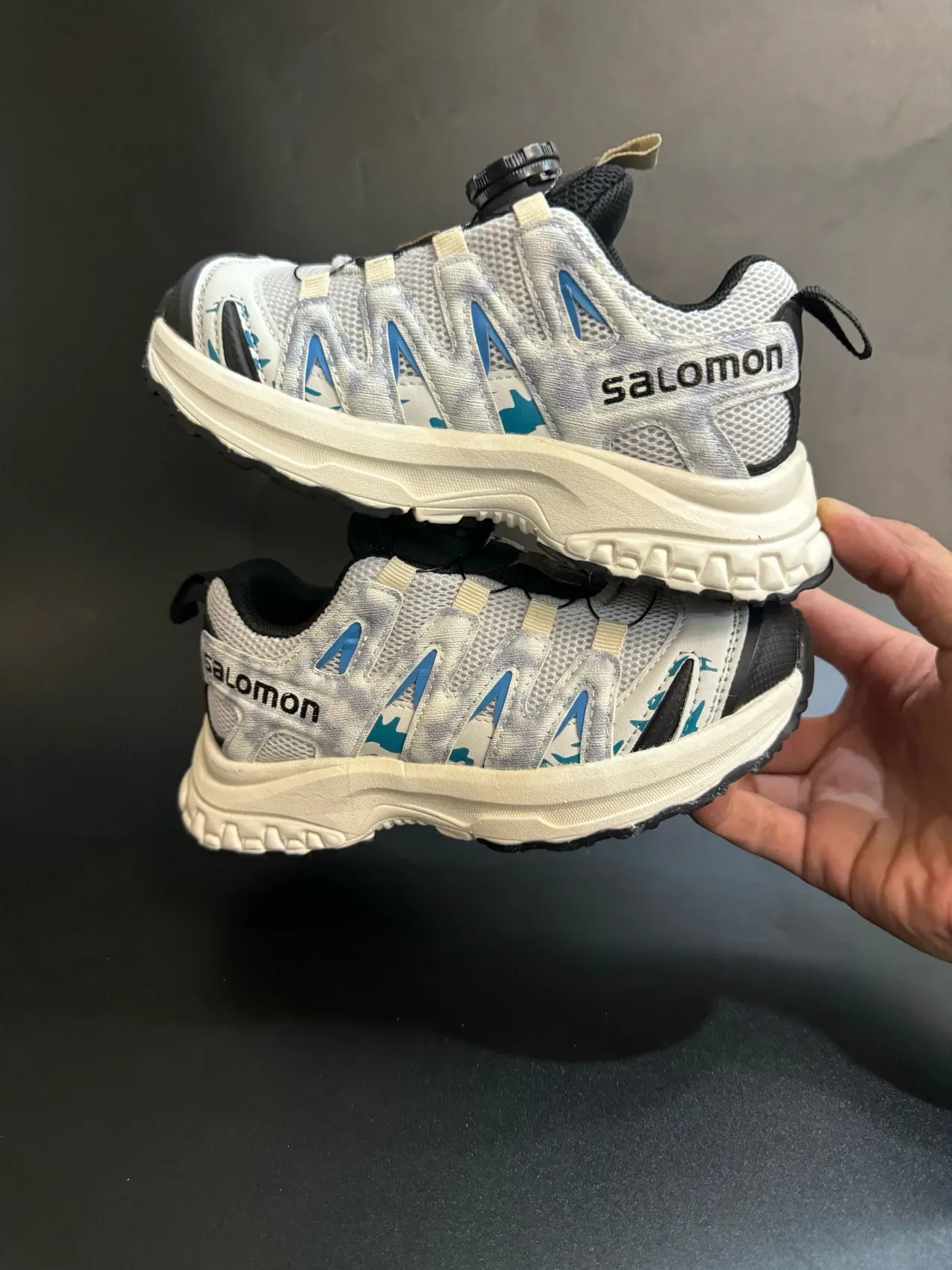 Salomon ACS Pro Gris Noir Blanc Chaussures lifestyle 16