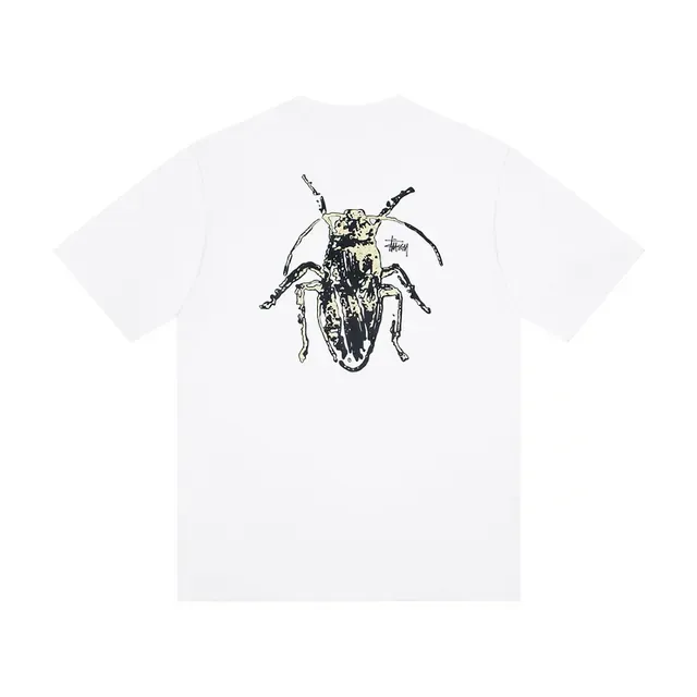 Stussy Beetle Graphic Crewneck T-Shirt 3