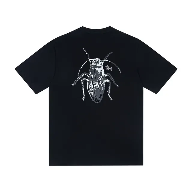 Stussy Beetle Graphic Crewneck T-Shirt 5