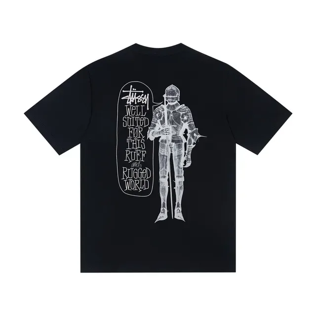 Stussy Ruff & Rugged Graphic Print T-Shirt 2