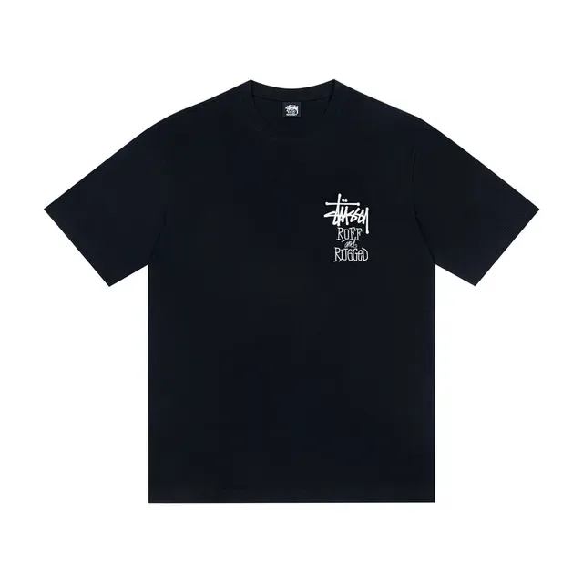 Stussy Ruff & Rugged Graphic Print T-Shirt 3