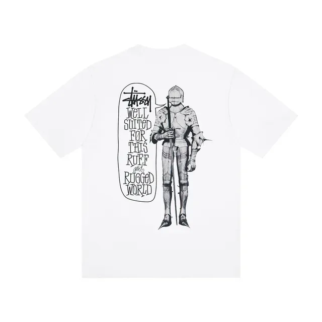 Stussy Ruff & Rugged Graphic Print T-Shirt 4