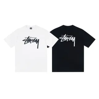 Stussy Stock Logo ग्राफिक टी-शर्ट