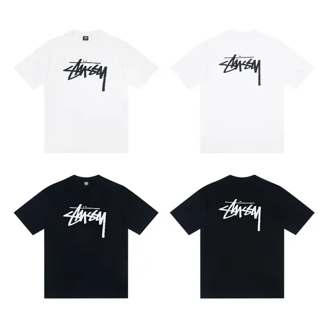Stussy Stock Logo ग्राफिक टी-शर्ट 2