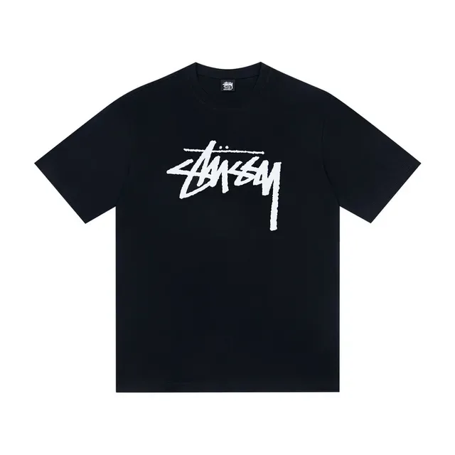 Stussy Stock Logo ग्राफिक टी-शर्ट 5