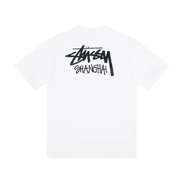 Stussy Stock Logo Shanghai Graphic T-Shirt 3
