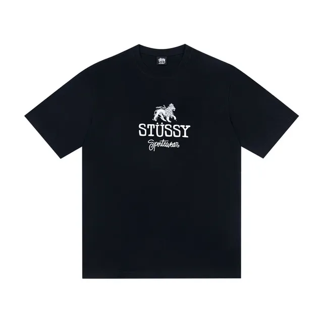 Stussy Stock Logo Sportswear Lion Graphic T-Shirt 5