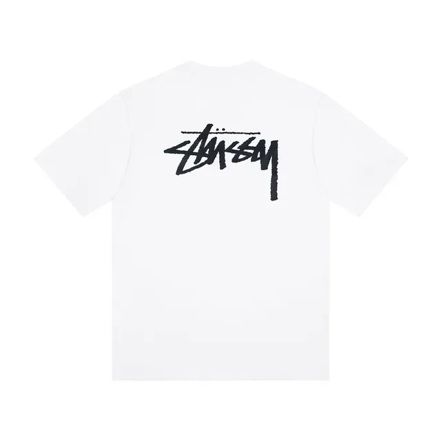 Stussy Stock Logo Yin-Yang Graphic T-Shirt 3