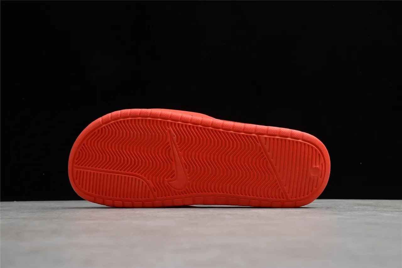 Stussy x Nike Benassi Slide Sandálias Laranja 3