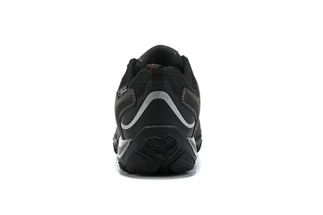 The North Face Black Gray Suede And Mesh Upper Aggressive Multi-Directional Tread Sneakers 7