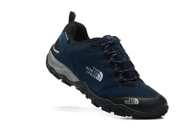 The North Face Black Gray Suede And Mesh Upper Aggressive Multi-Directional Tread Sneakers 11