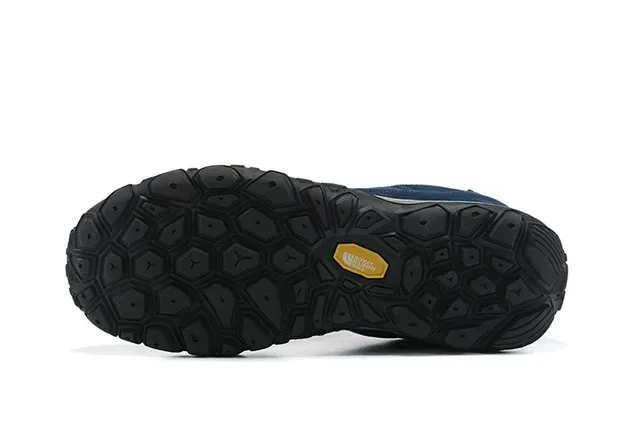 The North Face Black Gray Suede And Mesh Upper Aggressive Multi-Directional Tread Sneakers 15
