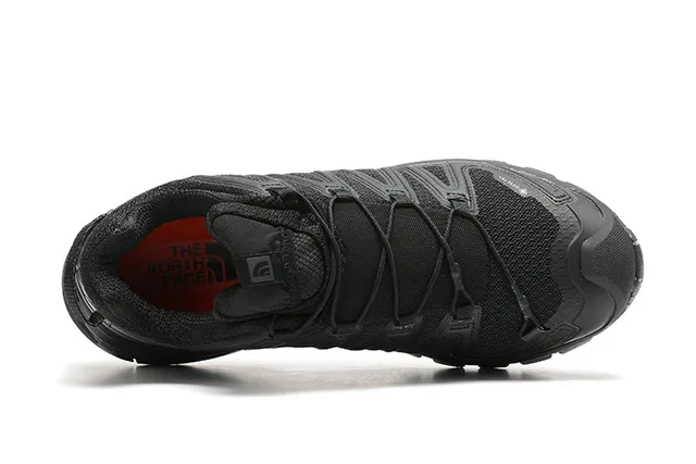 The North Face Black Green Technical Trail Silhouette Mesh And Synthetic Upper Running Shoes 5