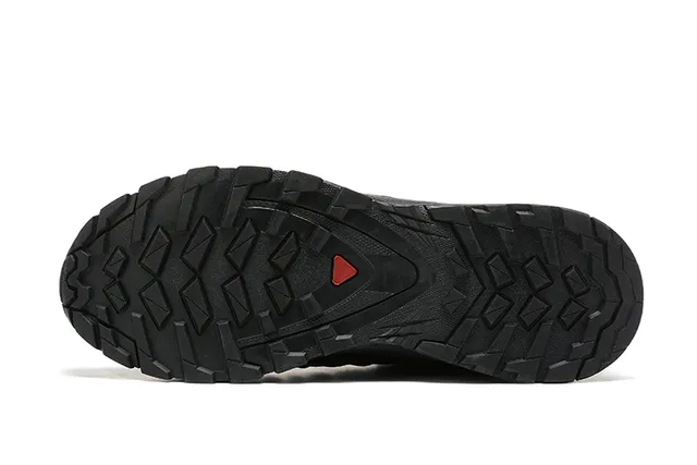 The North Face Black Green Technical Trail Silhouette Mesh And Synthetic Upper Running Shoes 6