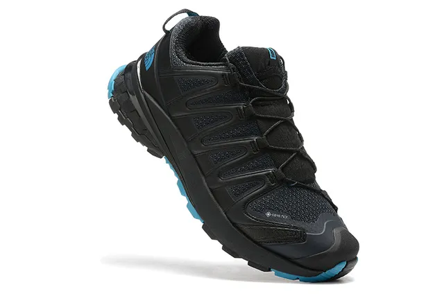 The North Face Black Green Technical Trail Silhouette Mesh And Synthetic Upper Running Shoes 9
